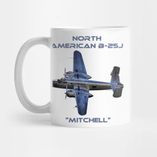 North American B-25J "Mitchell" without Background Mug